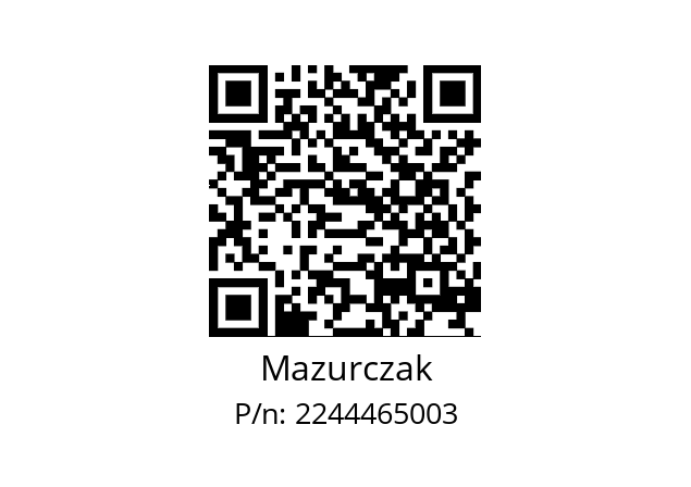   Mazurczak 2244465003