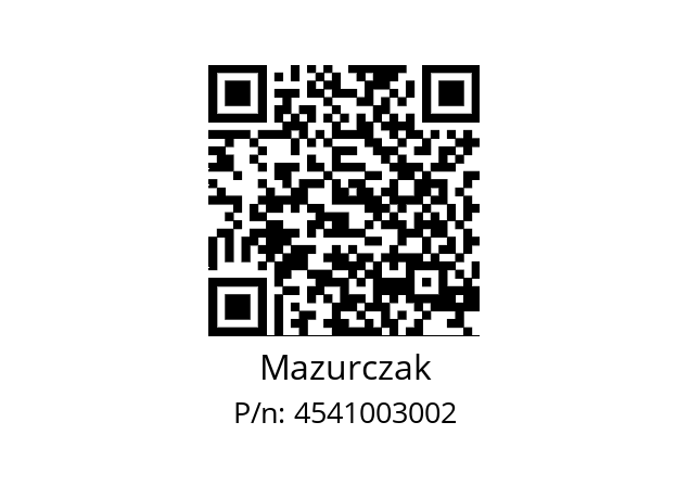   Mazurczak 4541003002