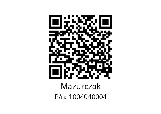   Mazurczak 1004040004