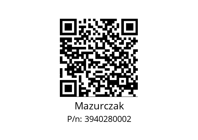   Mazurczak 3940280002