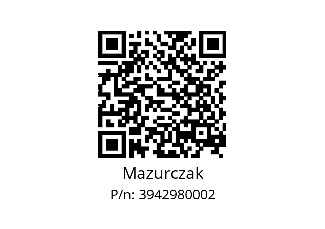   Mazurczak 3942980002