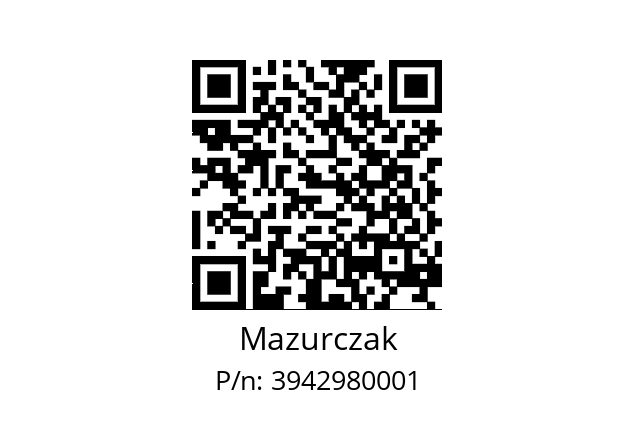   Mazurczak 3942980001