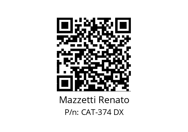   Mazzetti Renato CAT-374 DX