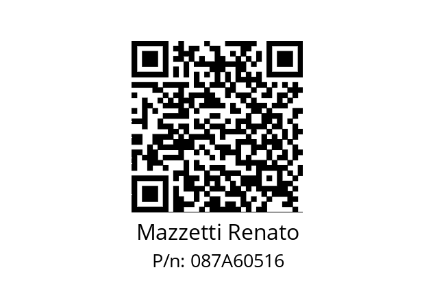   Mazzetti Renato 087A60516