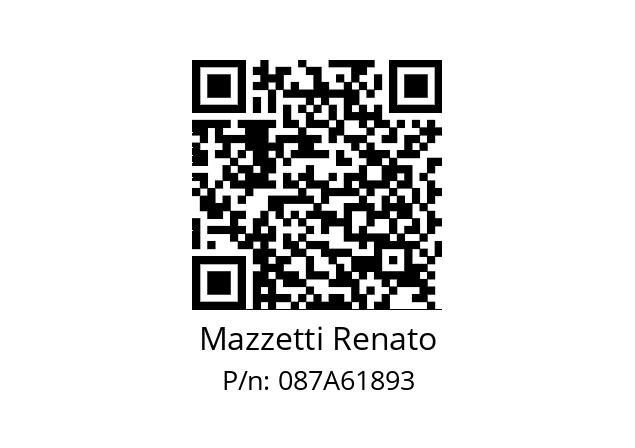   Mazzetti Renato 087A61893