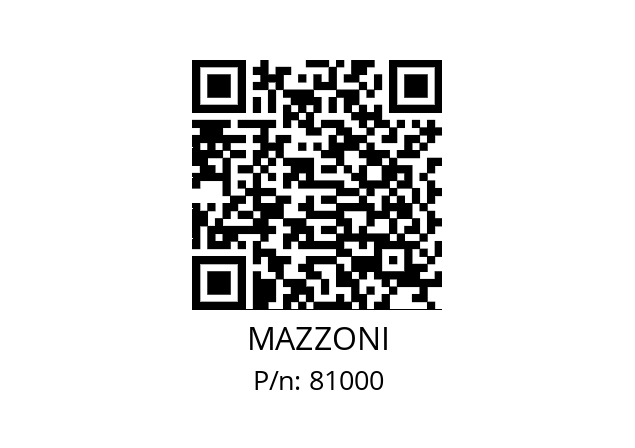   MAZZONI 81000