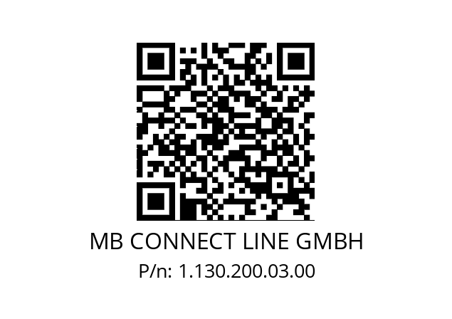   MB CONNECT LINE GMBH 1.130.200.03.00