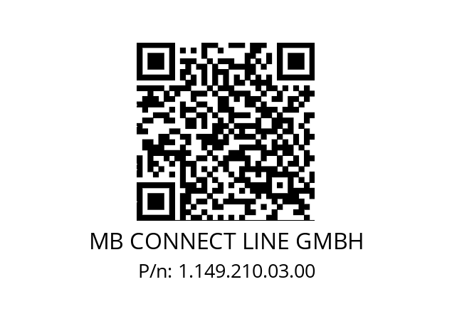   MB CONNECT LINE GMBH 1.149.210.03.00