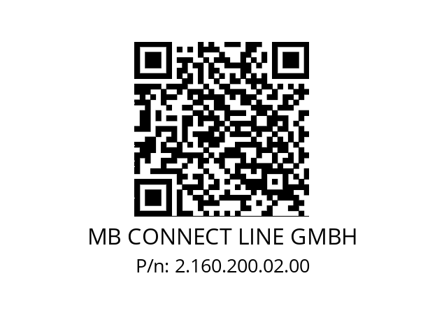   MB CONNECT LINE GMBH 2.160.200.02.00