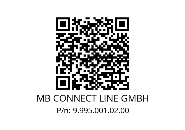   MB CONNECT LINE GMBH 9.995.001.02.00