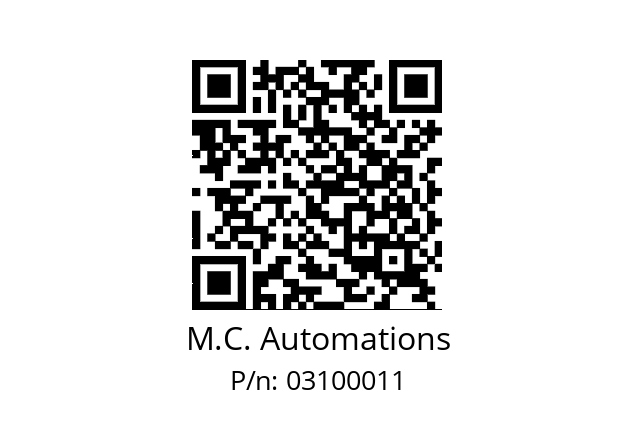   M.C. Automations 03100011