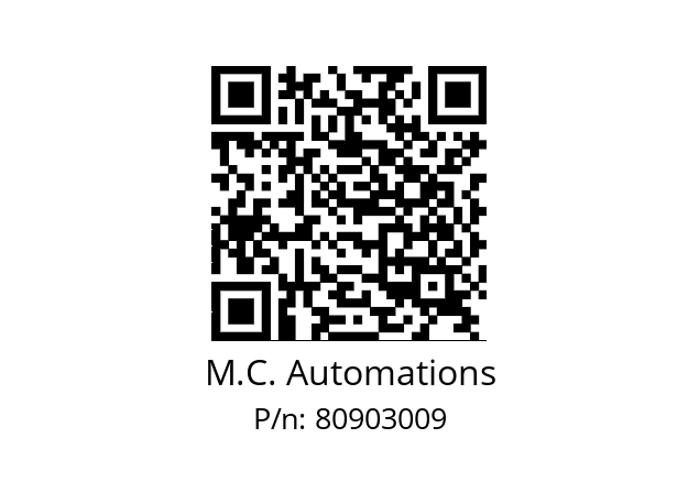   M.C. Automations 80903009