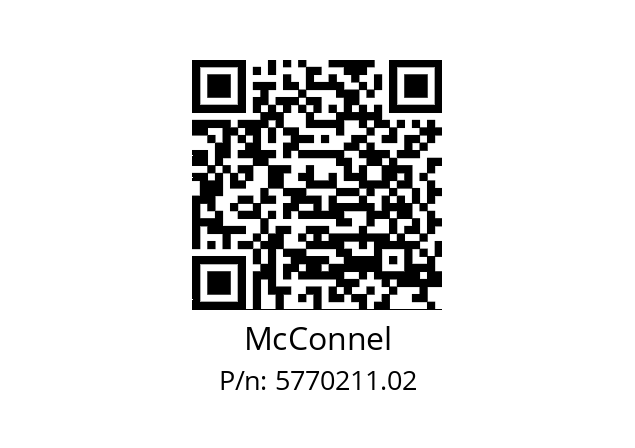   McConnel 5770211.02