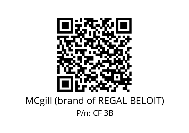   MCgill (brand of REGAL BELOIT) CF 3B