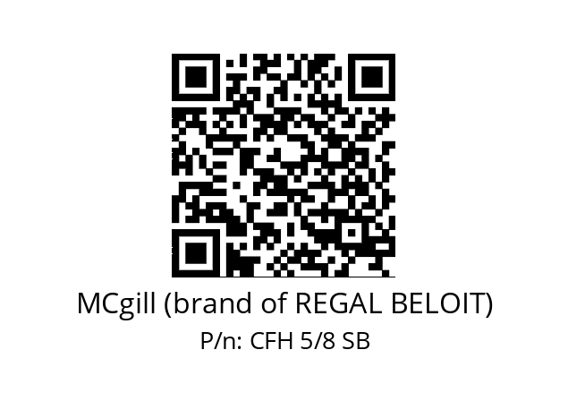   MCgill (brand of REGAL BELOIT) CFH 5/8 SB