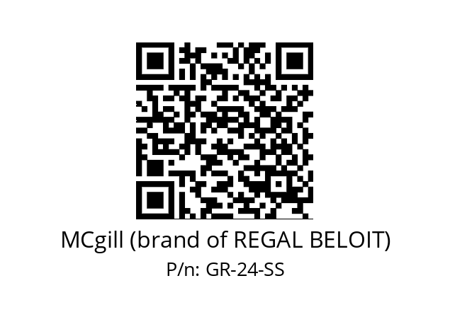   MCgill (brand of REGAL BELOIT) GR-24-SS