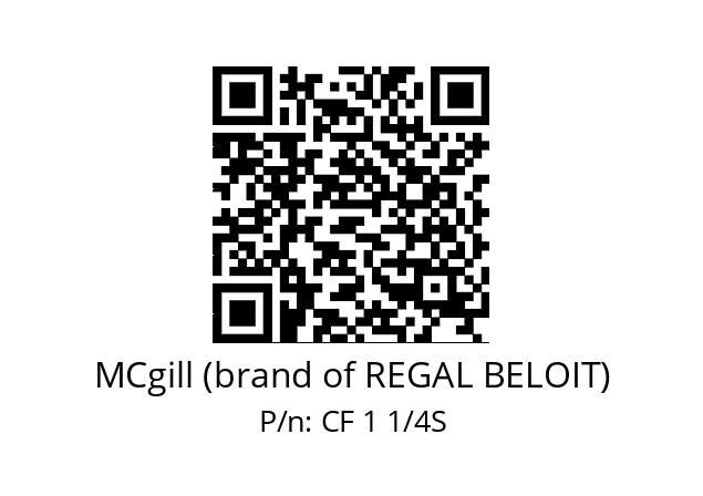   MCgill (brand of REGAL BELOIT) CF 1 1/4S