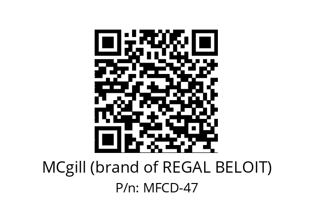   MCgill (brand of REGAL BELOIT) MFCD-47