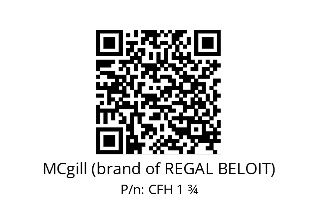   MCgill (brand of REGAL BELOIT) CFH 1 ¾