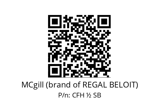   MCgill (brand of REGAL BELOIT) CFH ½ SB