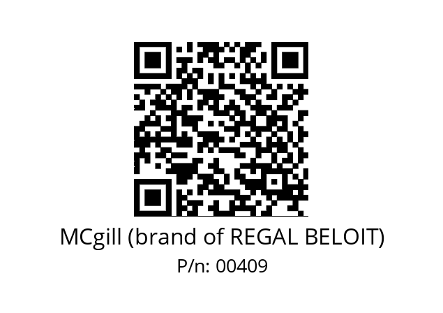   MCgill (brand of REGAL BELOIT) 00409