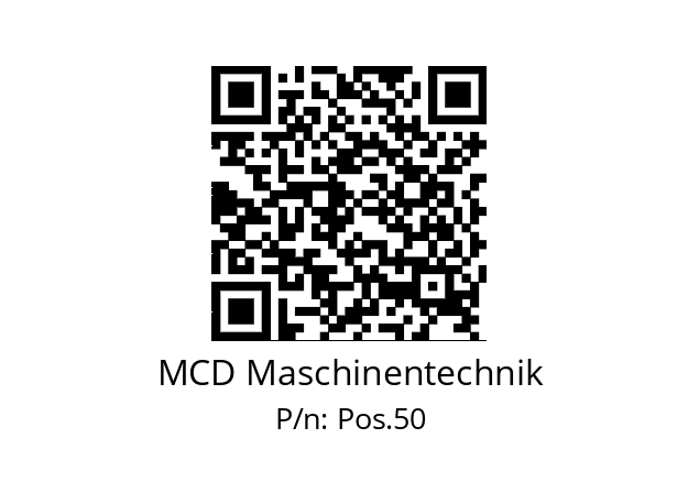   MCD Maschinentechnik Pos.50