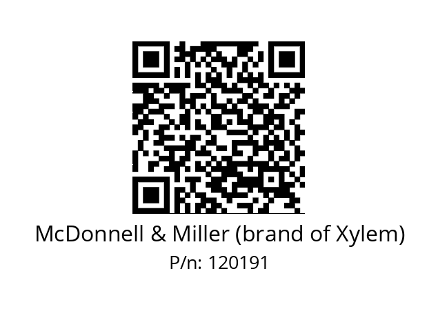   McDonnell & Miller (brand of Xylem) 120191