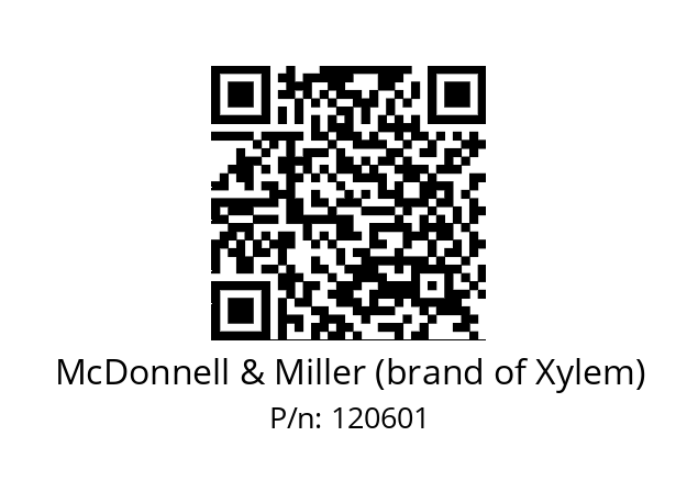   McDonnell & Miller (brand of Xylem) 120601