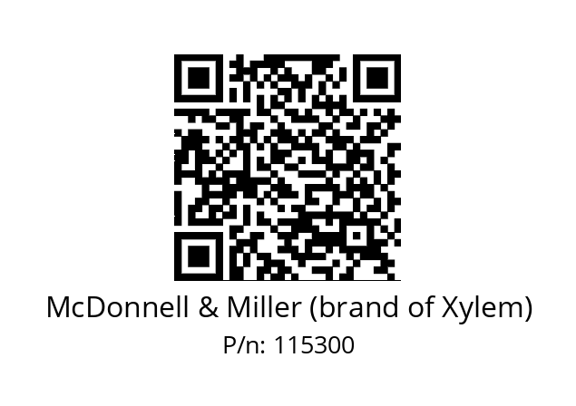   McDonnell & Miller (brand of Xylem) 115300