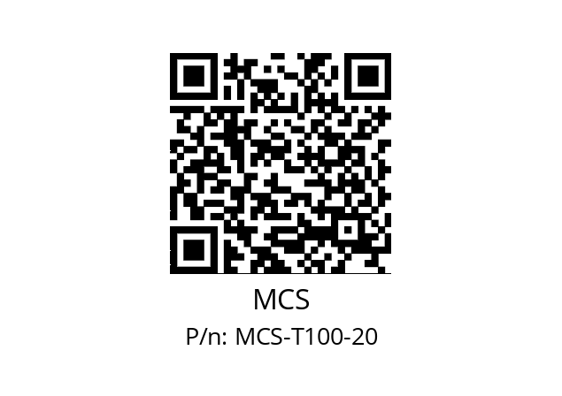   MCS MCS-T100-20