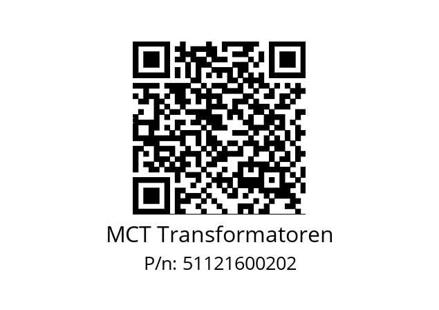   MCT Transformatoren 51121600202