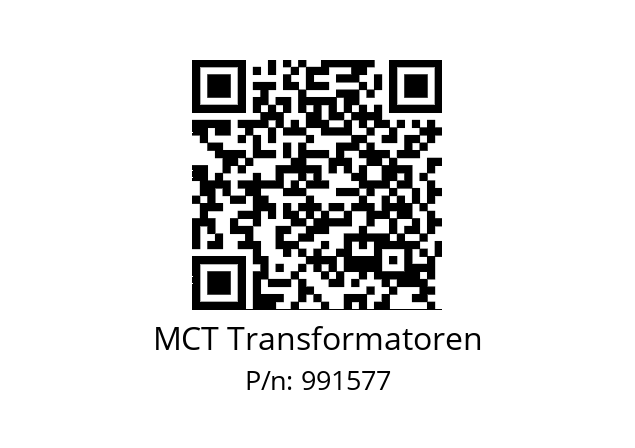   MCT Transformatoren 991577