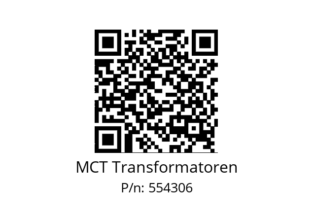   MCT Transformatoren 554306