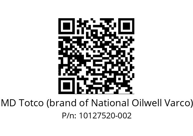   MD Totco (brand of National Oilwell Varco) 10127520-002