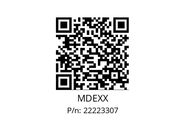   MDEXX 22223307