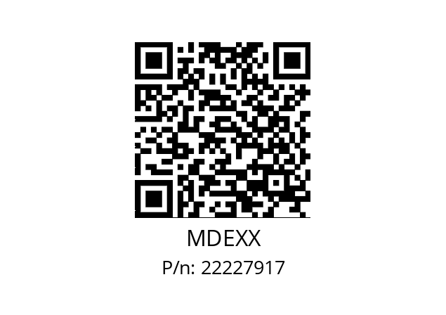   MDEXX 22227917