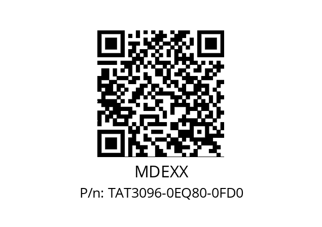   MDEXX TAT3096-0EQ80-0FD0