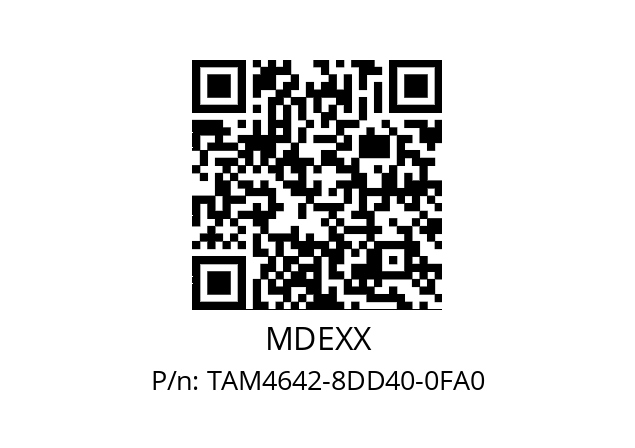   MDEXX TAM4642-8DD40-0FA0