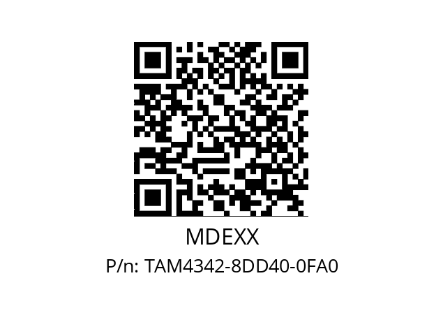   MDEXX TAM4342-8DD40-0FA0