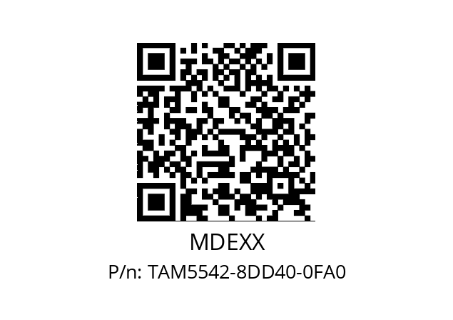   MDEXX TAM5542-8DD40-0FA0