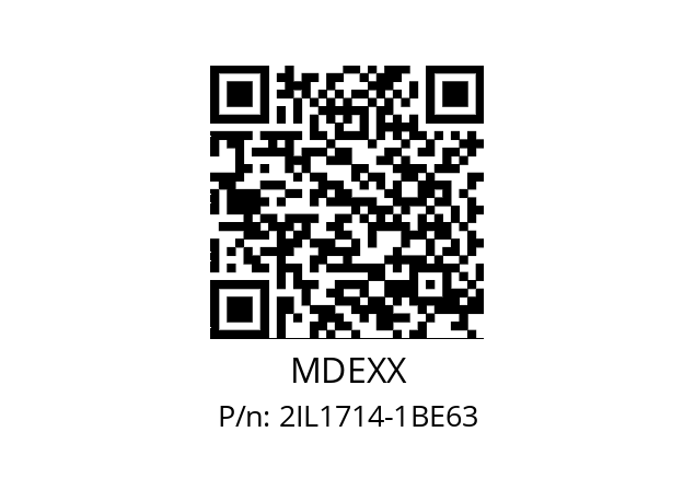   MDEXX 2IL1714-1BE63