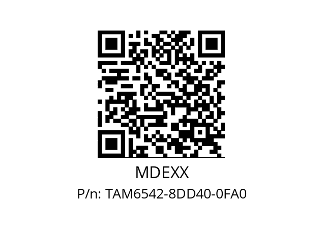   MDEXX TAM6542-8DD40-0FA0