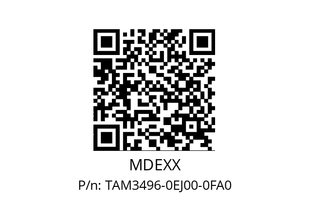   MDEXX TAM3496-0EJ00-0FA0