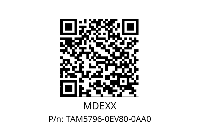   MDEXX TAM5796-0EV80-0AA0