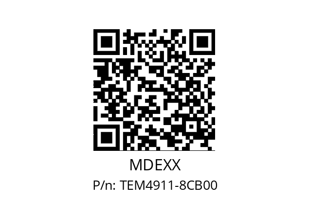   MDEXX TEM4911-8CB00