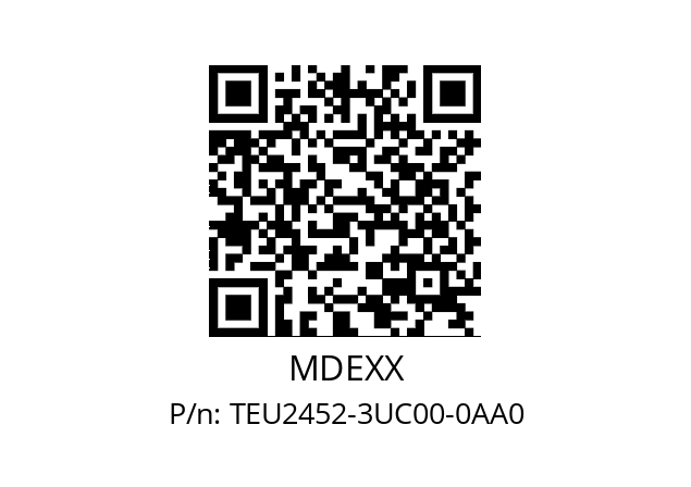   MDEXX TEU2452-3UC00-0AA0