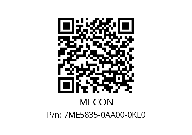   MECON 7ME5835-0AA00-0KL0