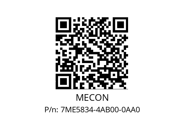   MECON 7ME5834-4AB00-0AA0