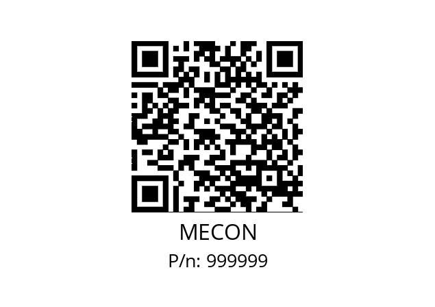   MECON 999999