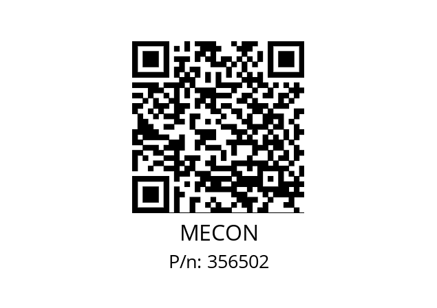   MECON 356502